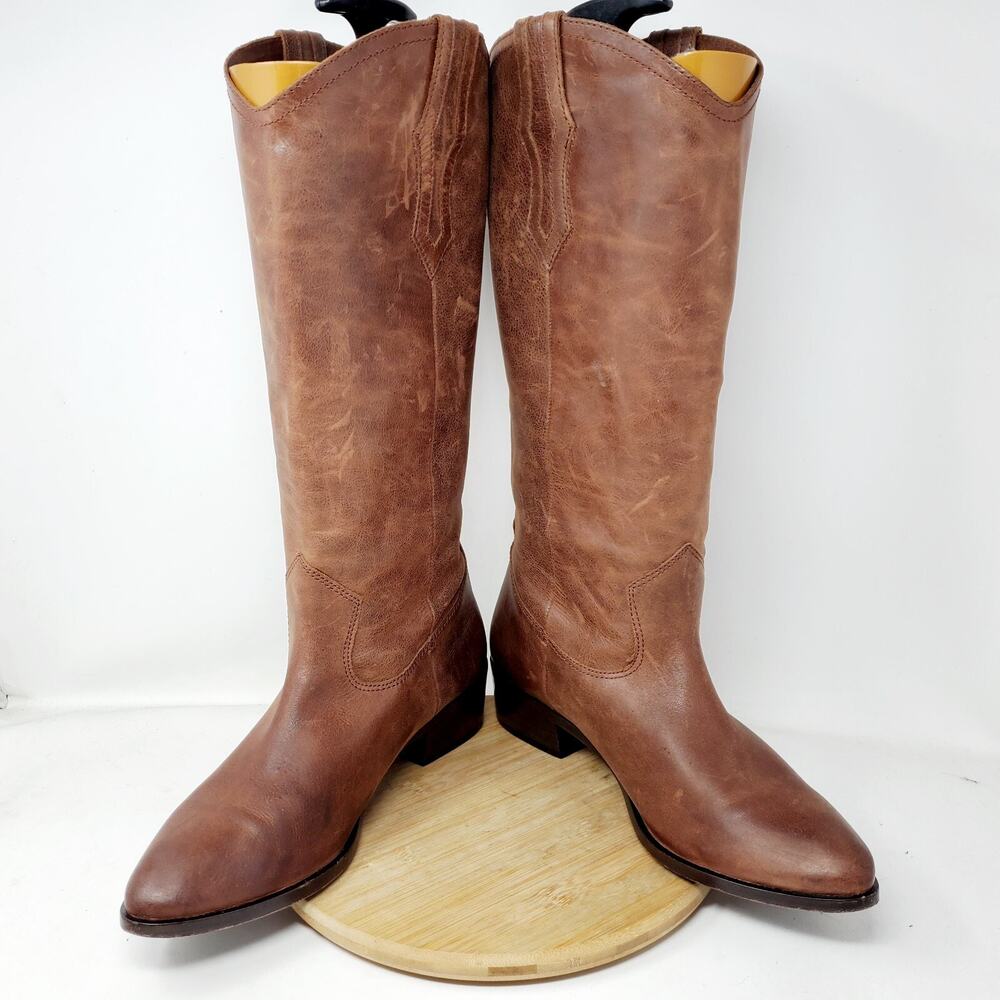 Frye Brown Heeled Boots for Women